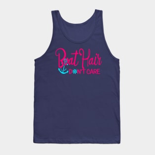 Boat Hair Pink Tank Top